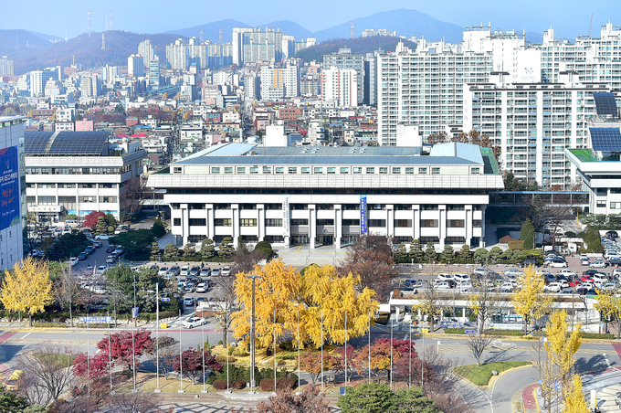 인천광역시청 전경 