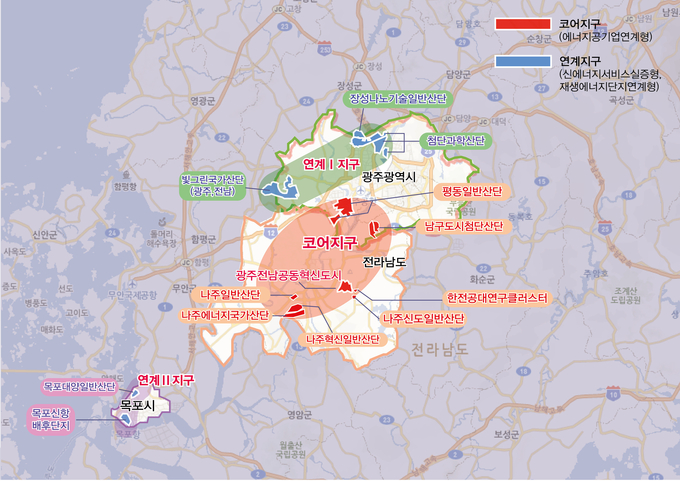 단지 공간범위 구성도 _ 광주시 제공 