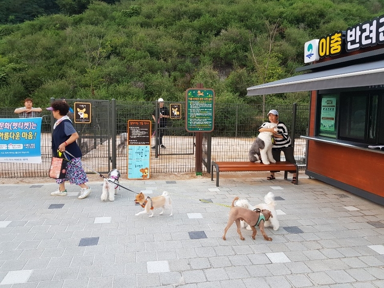 반려견 동반 시민쉼터(주)_ 평택시 제공 