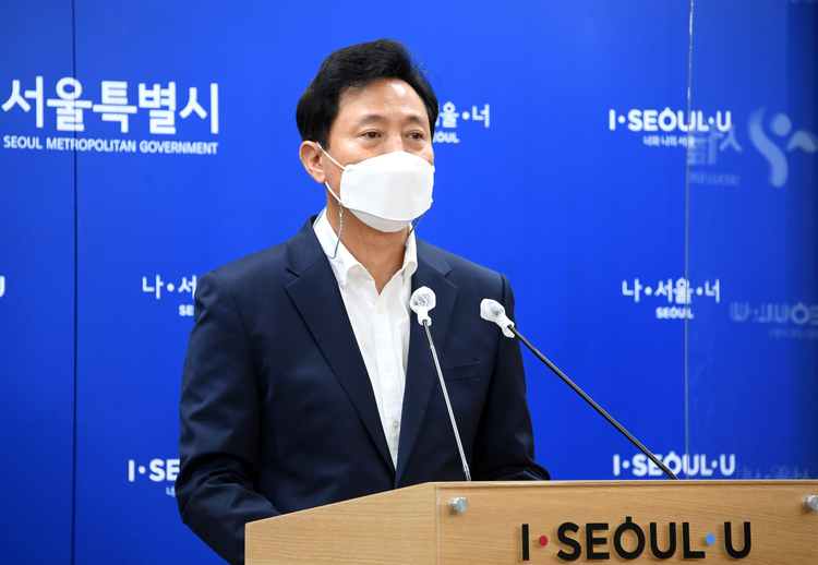 오세훈 서울특별시장(사진출처: 서울시청 홈페이지) 
