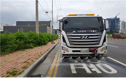 인천광역시 살수차량_인천시 제공 