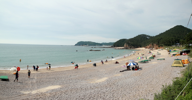 파도리해수욕장_ 태안군 제공 