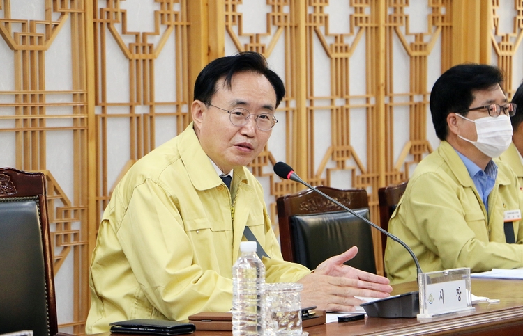 시설 특별안전점검을 강조하는 윤병태 나주시장_ 나주시 제공 