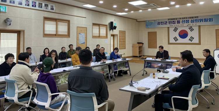 강진품애 대상자 면접 장면. 사진= 강진군 제공 