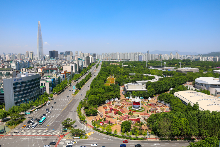 서울 올림픽공원 전경<사진=산림청>