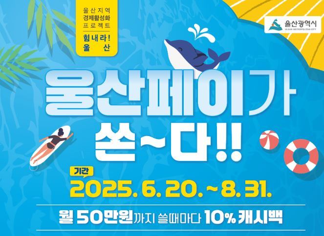 울산페이 캐시백 이벤트 안내<사진=울산시>