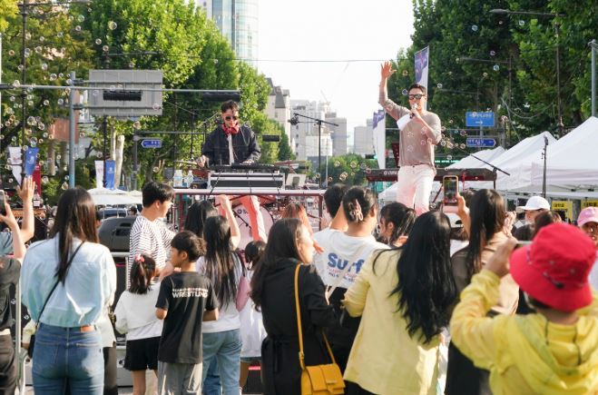 종로 대학로 컬처밤 페스티벌 모습<사진-종로구청>