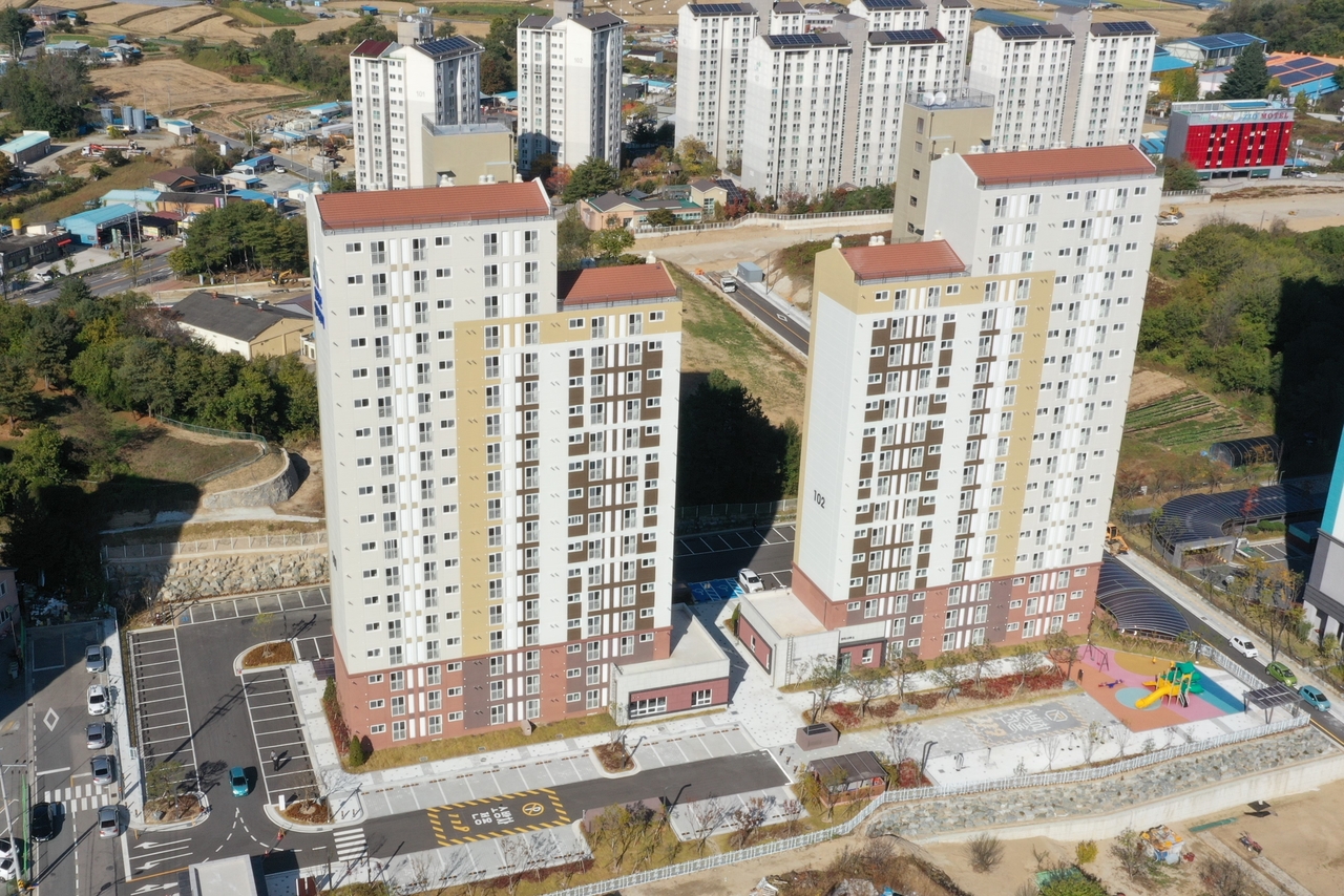 항양군 행복주택 전경<사진=항양군>
