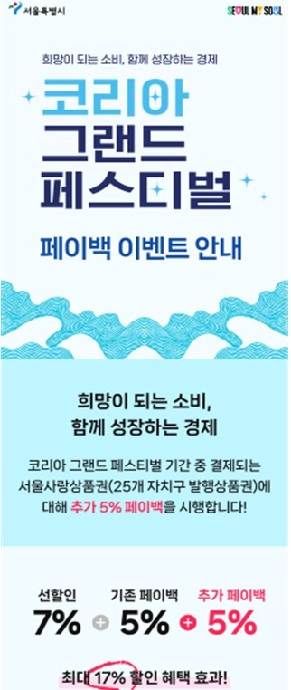 코리아 그랜드 페스티벌 안내(이미지=서울시)