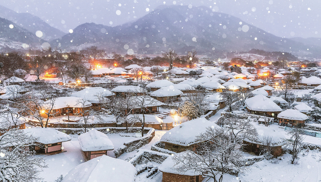 12월 전남 설원 관광지서 낭만여행 즐기세요