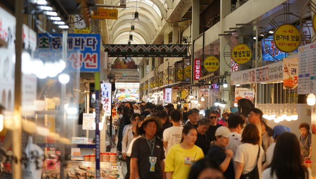 ‘내비’ 따라가다보니 어느덧 속초관광수산시장